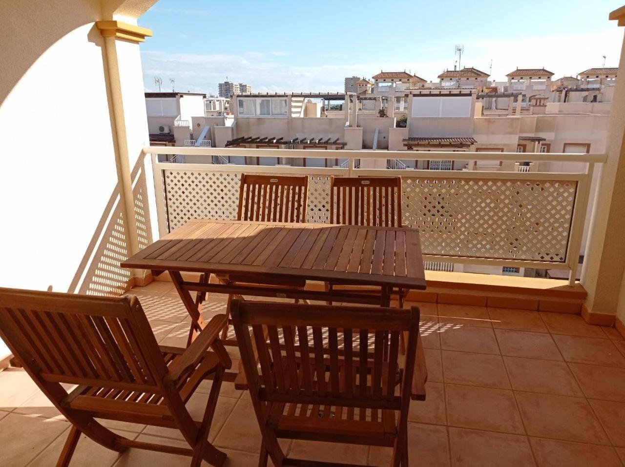 Atico Beach&Golf + Wifi + Garaje Mar de Cristal Exterior foto